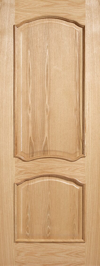 Oak Louis RM2S Unfinished Internal Door Internal Door LPD Doors 