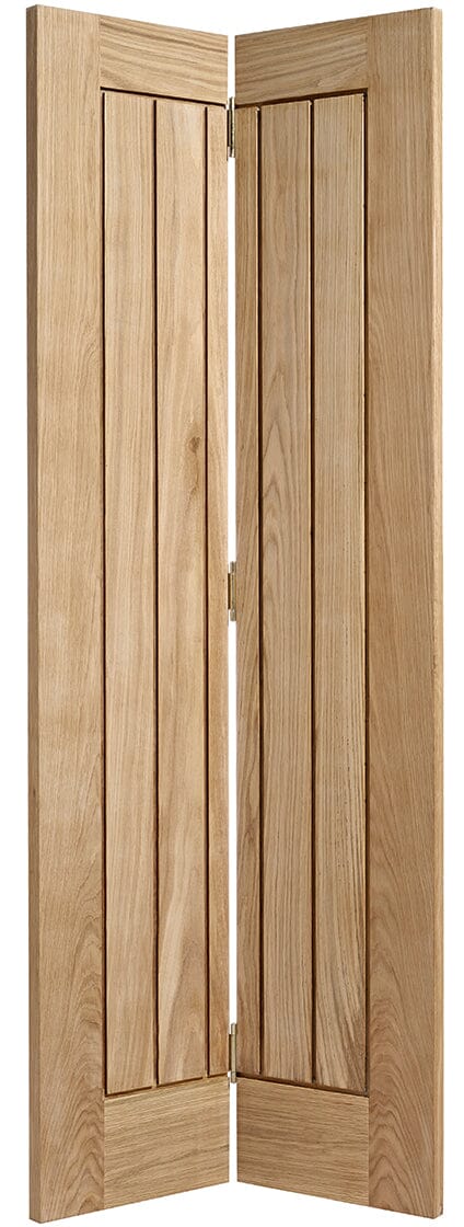 Oak Mexicano Bifold Pre-Finished Internal Bifold Door Internal Bifold Door LPD Doors 