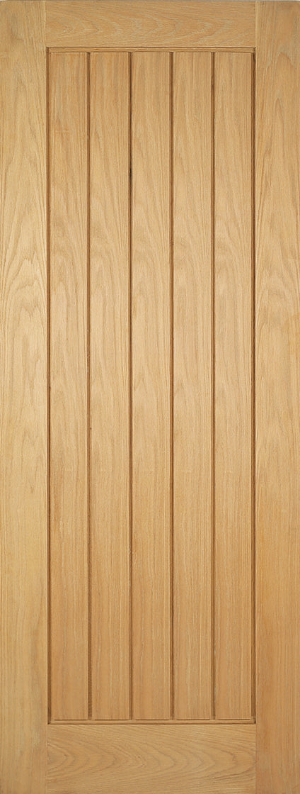 Oak Mexicano Unfinished Internal Fire Door FD30