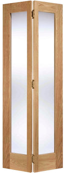 Oak Pattern 10 Glazed 2 Light Bifold Internal Bifold Door Internal Bifold Door LPD Doors 