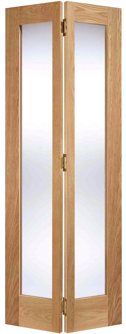 Oak Pattern 10 Glazed 2 Light Bifold Internal Bifold Door Internal Bifold Door LPD Doors 