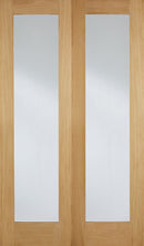 Oak Pattern 20 Glazed Pairs Unfinished Room Divider Room Divider LPD Doors 