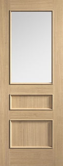 Oak Toledo Glazed Pre-Finished Internal Door Internal Door LPD Doors 