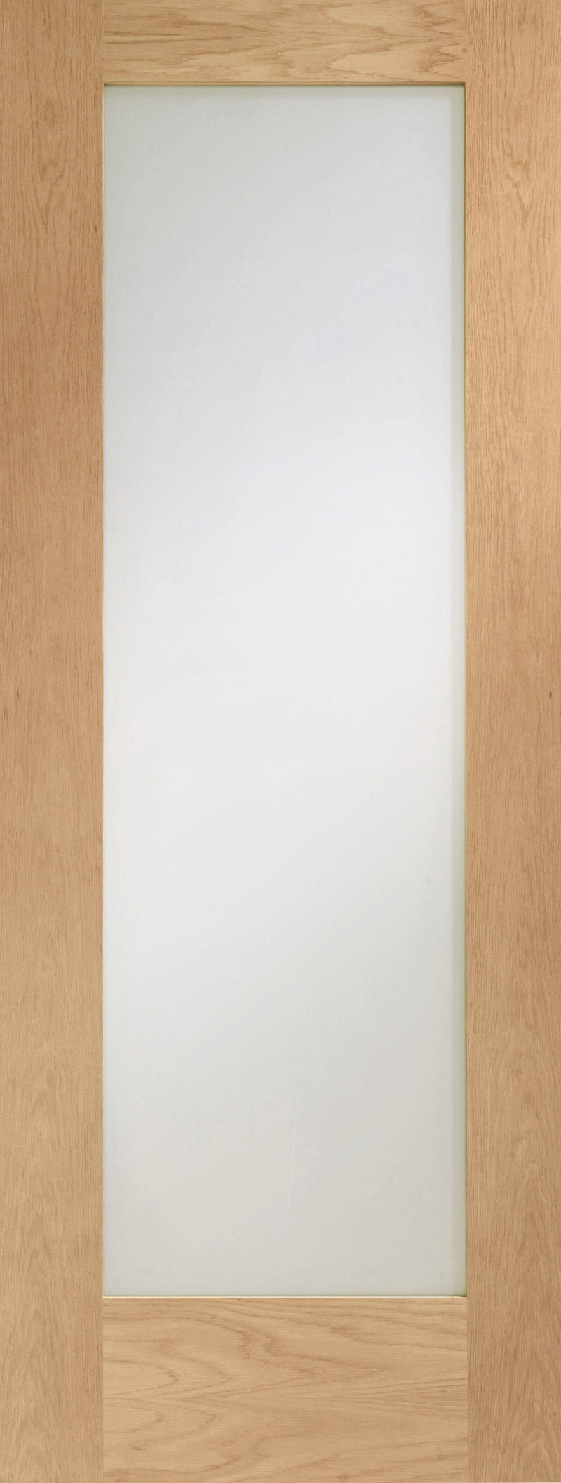 Pattern 10 Internal Oak Fire Door with Clear Glass Internal Fire Door XL Joinery 1981 x 686 x 44mm (27") 