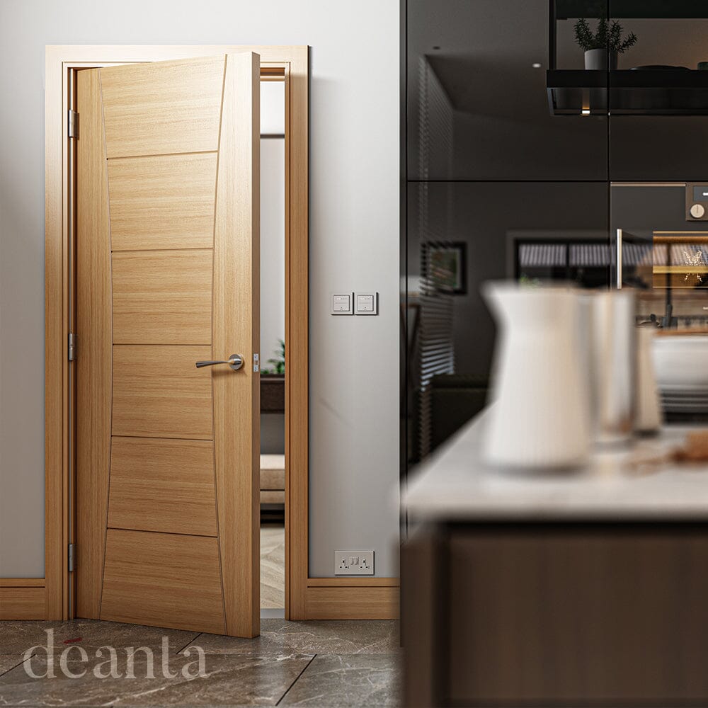 Pamplona Prefinished Oak Internal Door Internal Door Deanta 