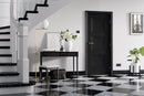 Black Antwerp 3 Panel Primed Internal Door Internal Door LPD Doors 