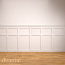 Hampton White Primed Wall Panelling Wall Panelling Deanta 