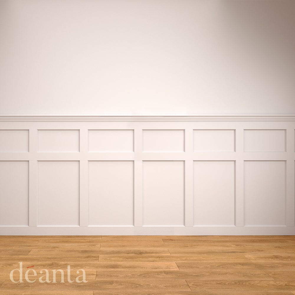 Hampton White Primed Wall Panelling Wall Panelling Deanta 