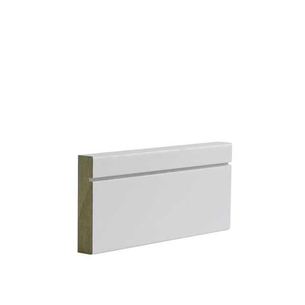 White Primed Shaker Architrave Architrave Deanta 