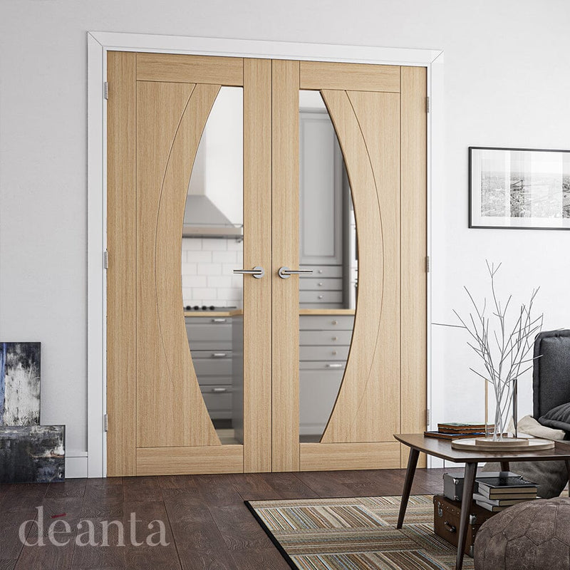 Ravello Prefinished Oak Glazed FSC Internal Door