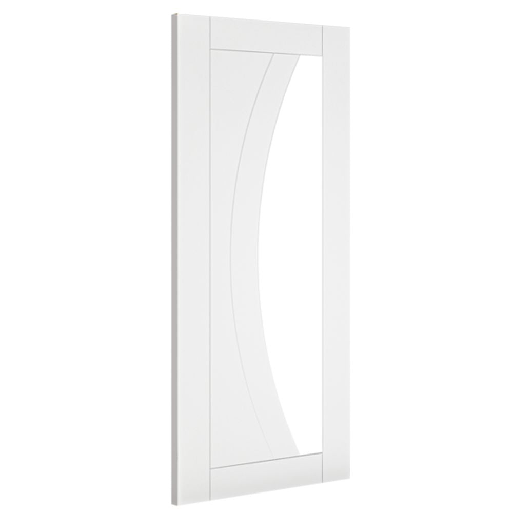 Ravello White Primed Glazed Internal Door Internal Door Deanta 