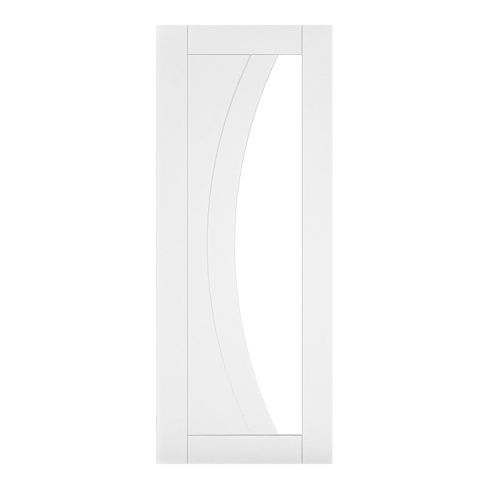Ravello White Primed Glazed Internal Door Internal Door Deanta 