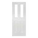 Rochester White Primed Glazed Internal Door Internal Door Deanta 