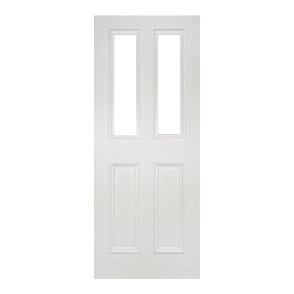 Rochester White Primed Glazed Internal Door Internal Door Deanta 