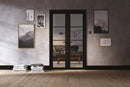 Black Soho W4 Room Divider Room Divider LPD Doors 