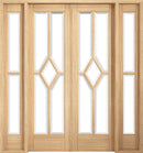 Room Divider Oak Reims W6 Pre-Finished Room Divider Room Divider LPD Doors 