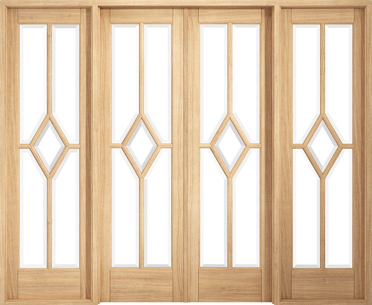 Room Divider Reims Oak W8 Pre-Finished Room Divider Room Divider LPD Doors 