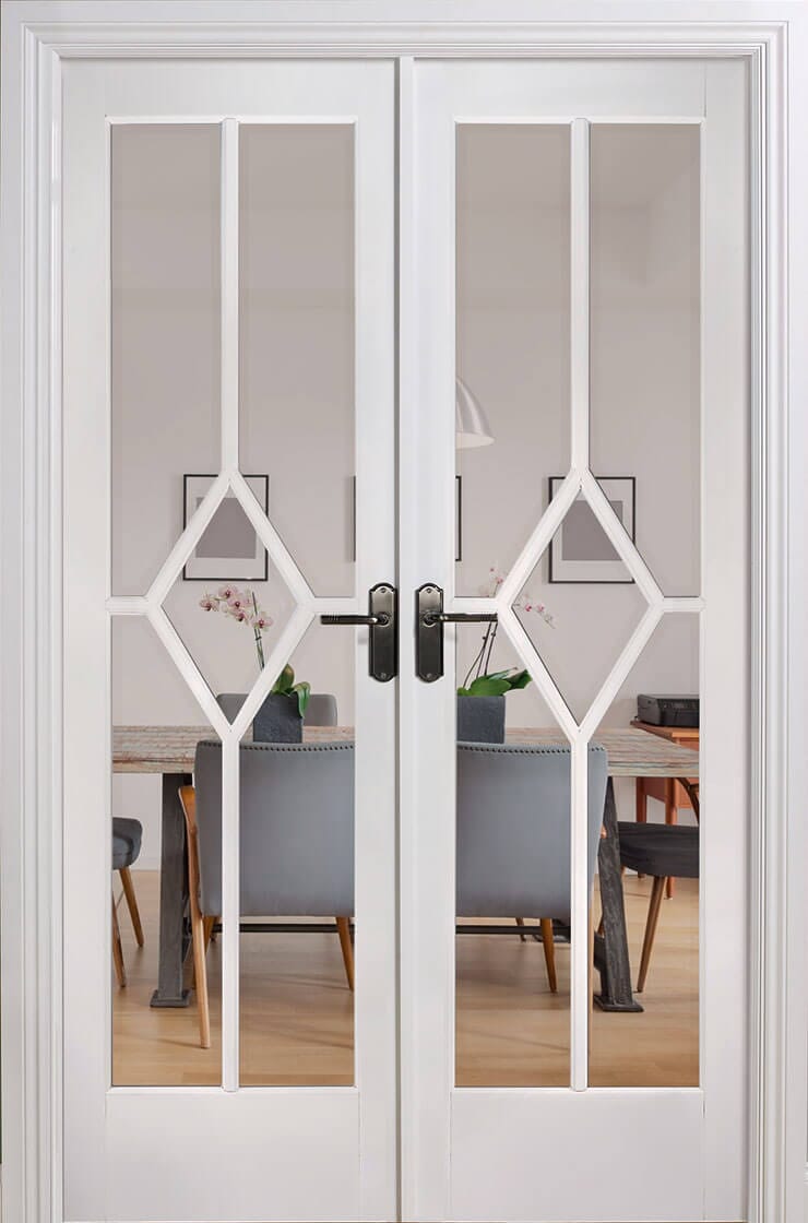 Reims W4 White Room Divider Room Divider LPD Doors 