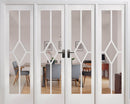 Reims W8 White Room Divider Room Divider LPD Doors 