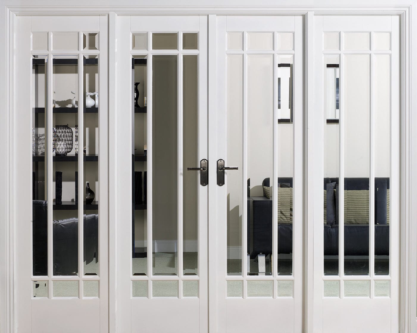 Manhattan W8 White Room Divider Room Divider LPD Doors 