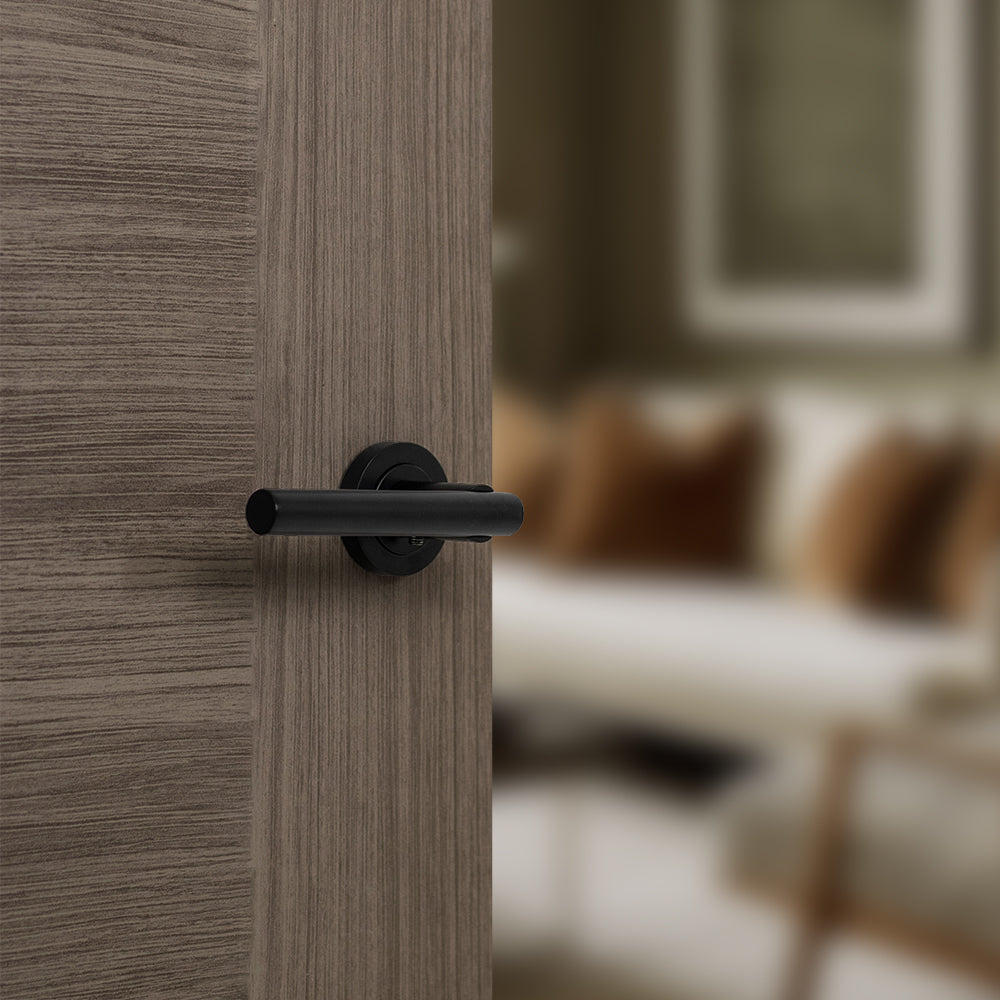 Status Nebraska Lever Round Rose