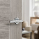 Status Nebraska Lever Round Rose