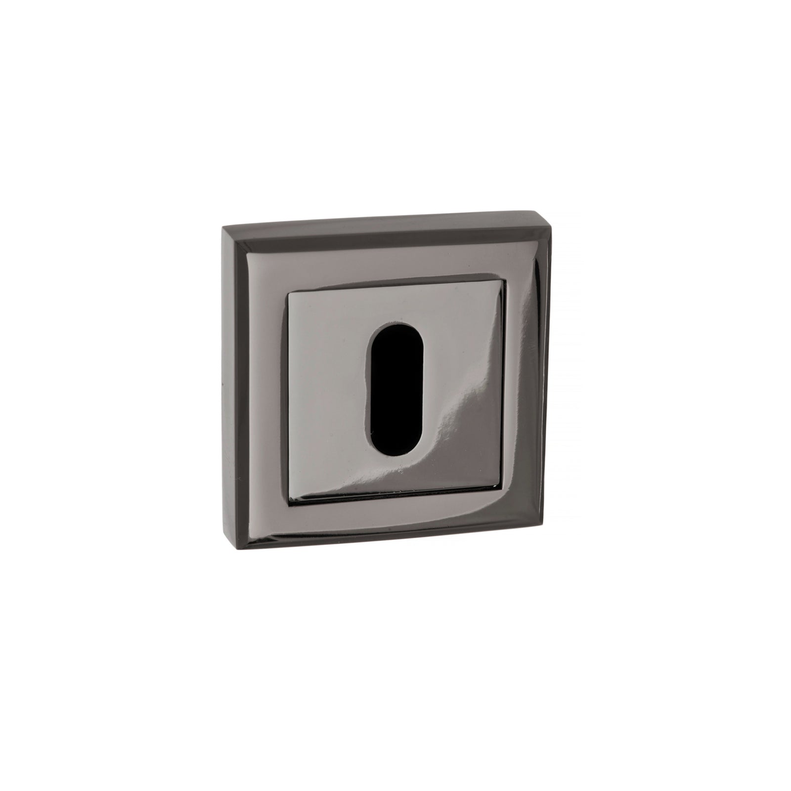 Status Key Escutcheon Square Rose