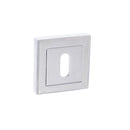 Status Key Escutcheon Square Rose