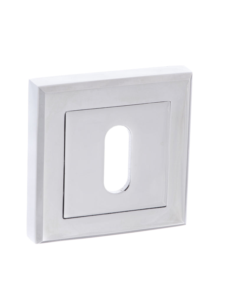 Status Key Escutcheon Square Rose