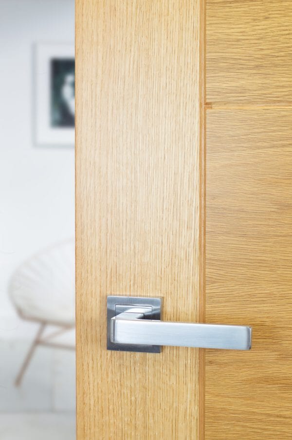 Status Montana Designer Lever S4 Square Rose (Latch & Hinges Included) Designer Lever Handle Atlantic 