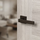 STATUS Montana Lever Door Handle on S4 Square Rose