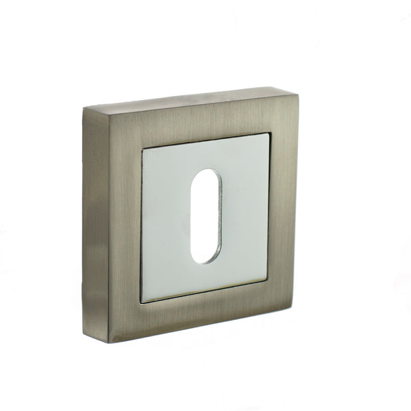 Status Key Escutcheon S4 Square Rose