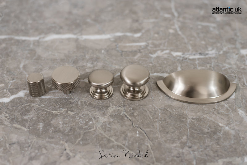 Old English Lincoln Solid Brass Victorian Cabinet Knob Concealed Fix (Latch & Hinges Included)