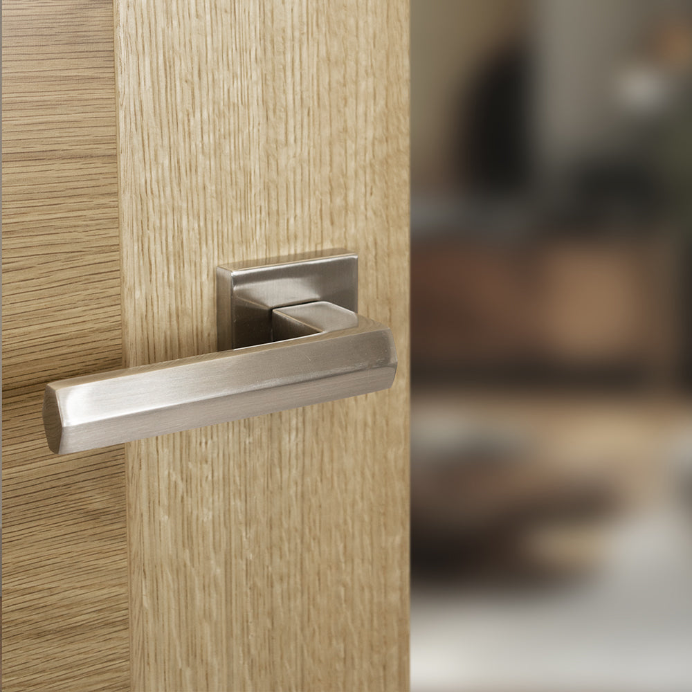 Senza Pari Davoli Designer Lever Flush Square Rose