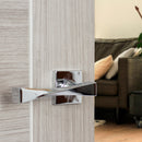 Senza Pari Guido Designer Lever Flush Square Rose