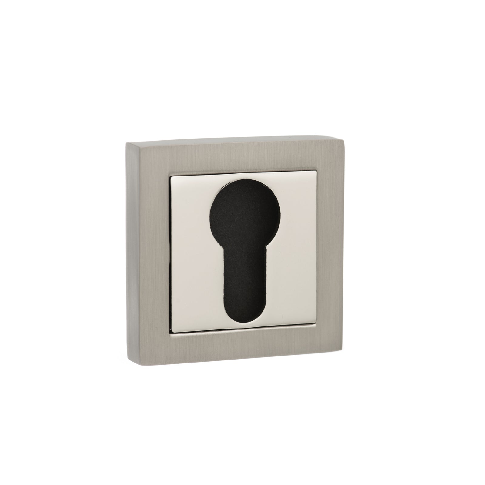 Senza Pari Euro Escutcheon Square Rose