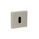 Senza Pari Key Escutcheon Flush Square Rose