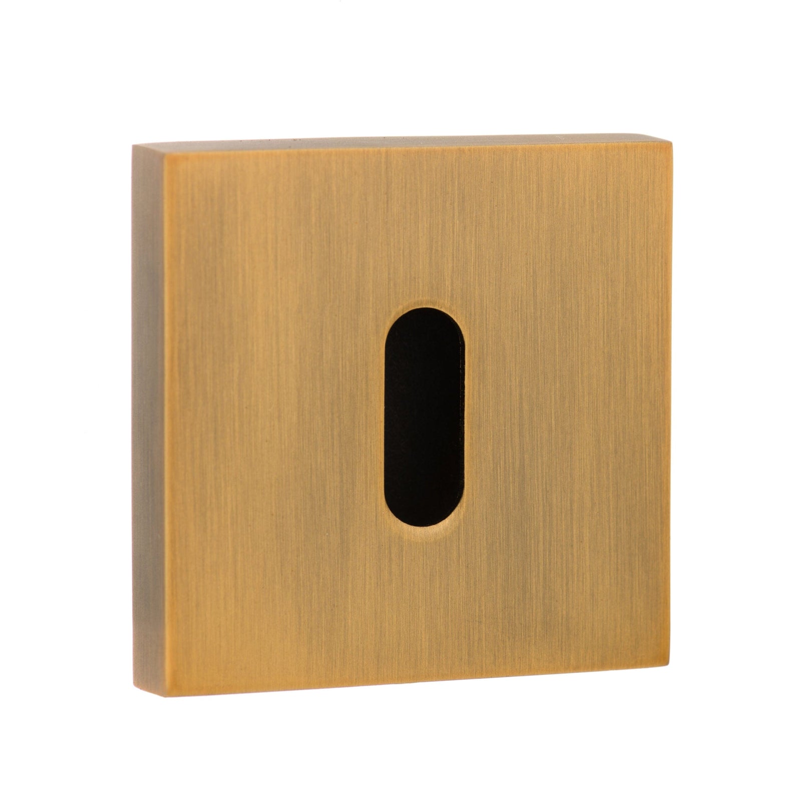 Senza Pari Key Escutcheon Flush Square Rose Escutcheon Atlantic 