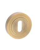 Senza Pari Key Escutcheon Round Rose Escutcheon Atlantic 