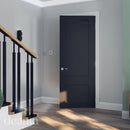 Sandringham Black Finish Internal Door Internal Door Deanta 