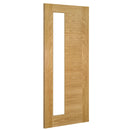 Seville Prefinished Oak 1SL Glazed FSC Internal Door Internal Door Deanta 