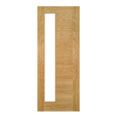 Seville Prefinished Oak 1SL Glazed FSC Internal Door Internal Door Deanta 