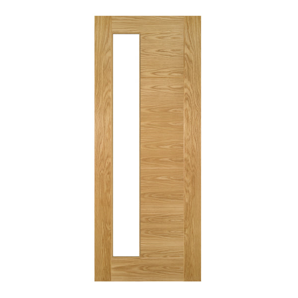 Seville Prefinished Oak 1SL Glazed FSC Internal Door