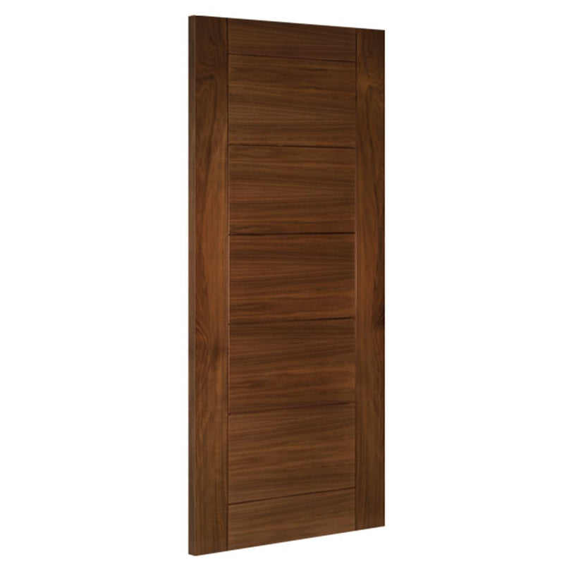 Seville Prefinished Walnut Internal Fire Door Internal Door Deanta 