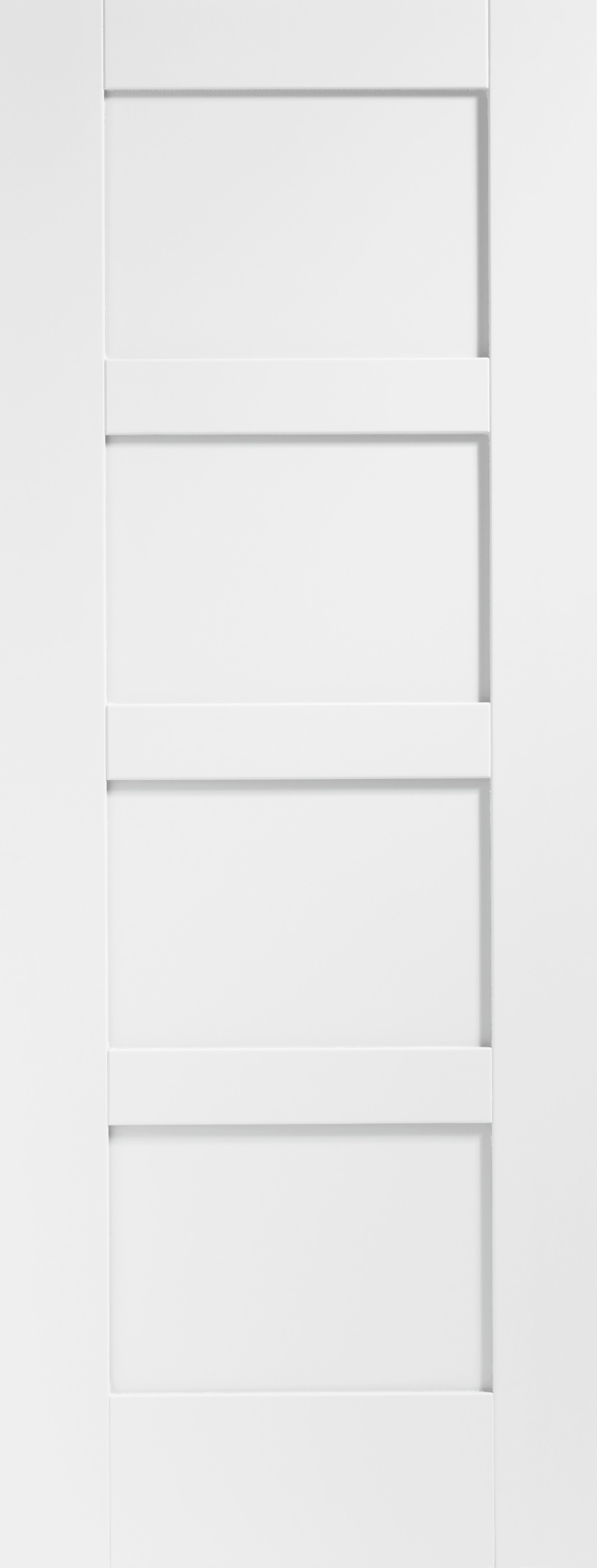 Shaker 4 Panel Internal White Primed Door