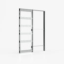 Single Pocket Door Kit inc Handle & Doorjamb 125mm Pocket Door Kit Pocket Door Kit Deanta 