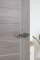 Tupai Rapido RetaLine Rillo Designer Lever Long Rose (Without Decorative Plate) (Latch & Hinges Included) Designer Lever Handle Atlantic 