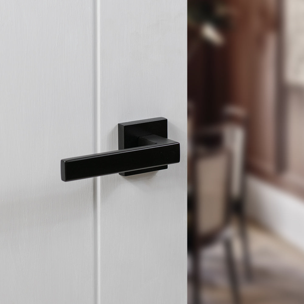 Tupai Rapido QuadraLine Rillo Designer Lever Square Rose