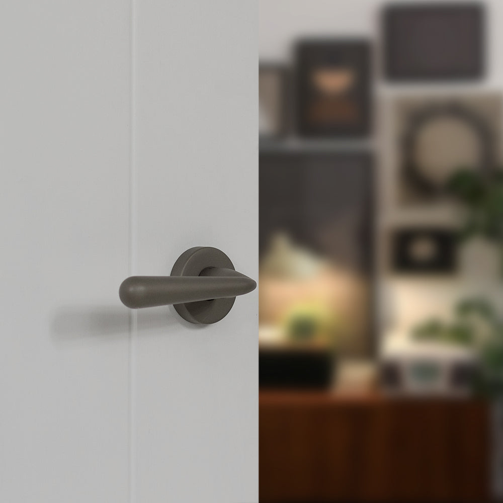 Tupai Rapido CurvaLine Adra Designer Lever Round Rose
