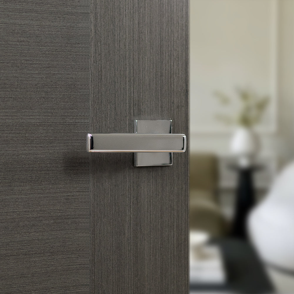 Tupai Rapido 5S Line Portel Designer Lever 5mm Slimline Square Rose